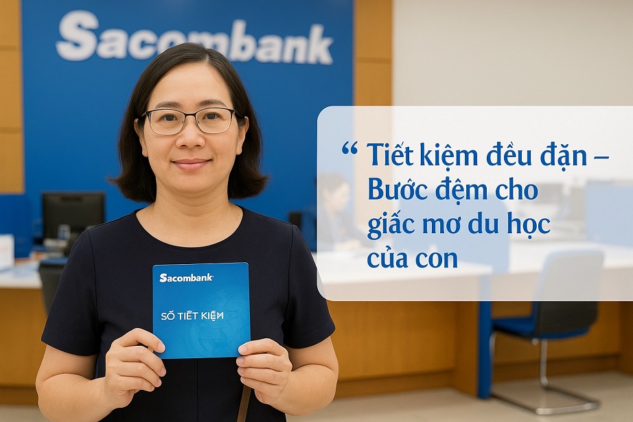 Tiết kiệm đều đặn – Bước đệm cho giấc mơ du học của con